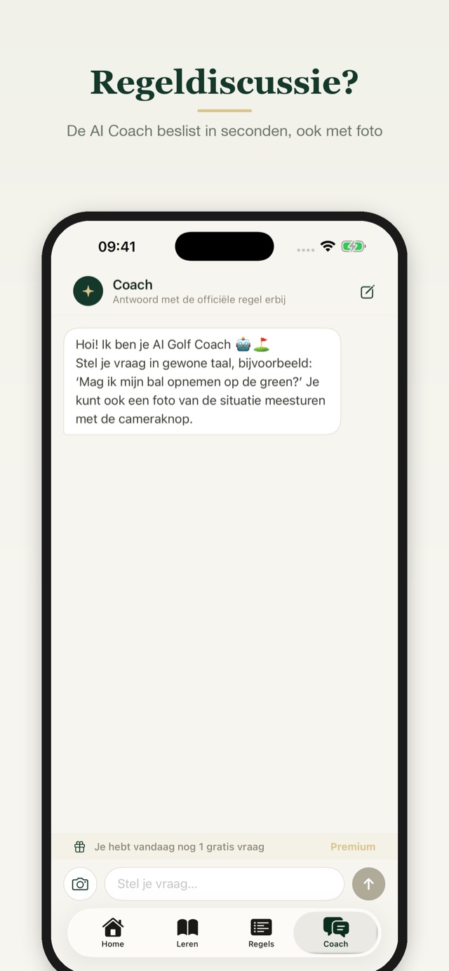 AI Coach beslist een regeldiscussie in seconden, ook met foto