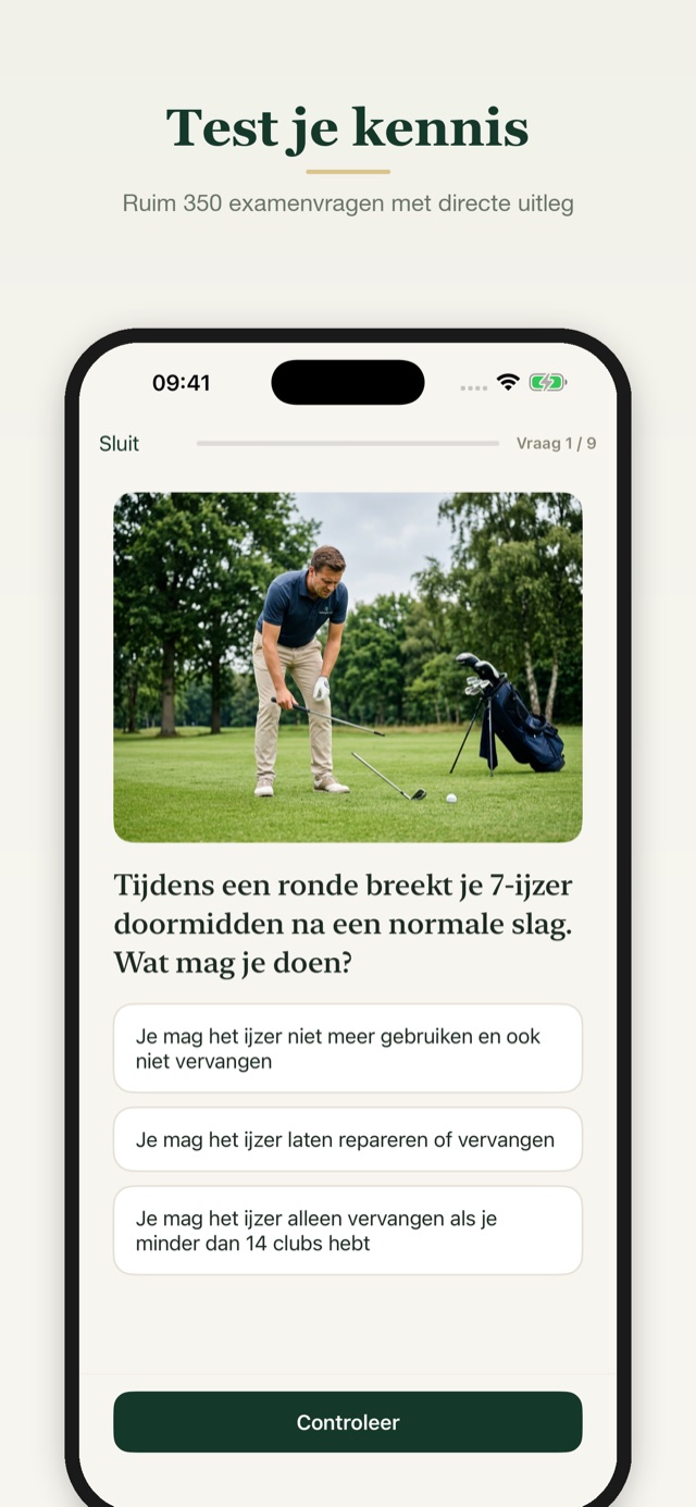 Examentraining met ruim 350 vragen en directe uitleg