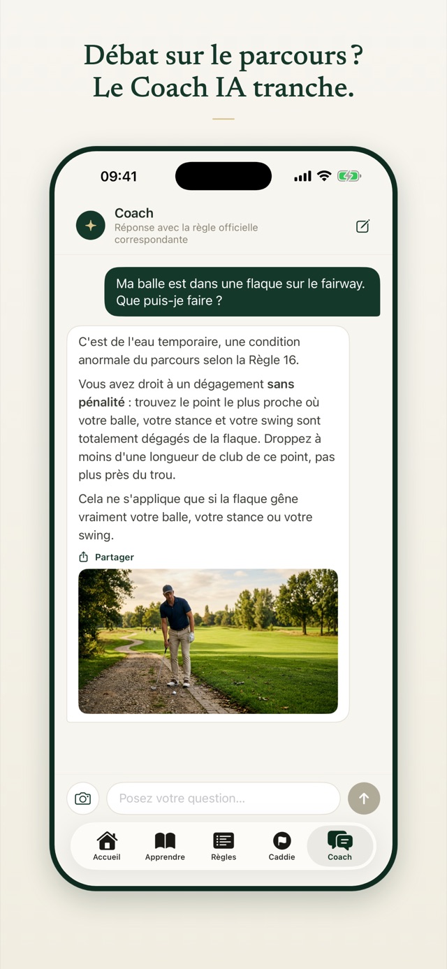 Débat sur le parcours ? Le Coach IA tranche.