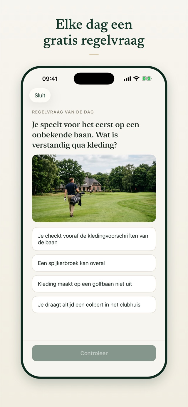 Elke dag een gratis regelvraag